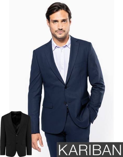 KARIBAN PREMIUM HERREN-BLAZER -PK6040- Stretch