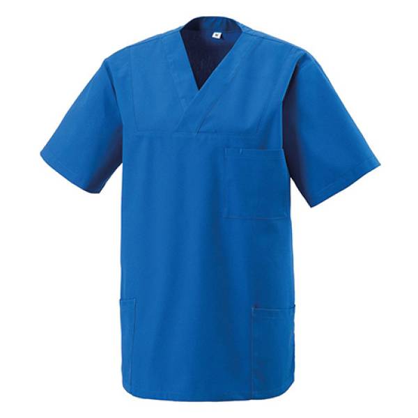 EXNER Unisex-Schlupfkasack / OP-Kasack -273-75-30- Farbe royal blue, bis 7XL, Mischgewebe