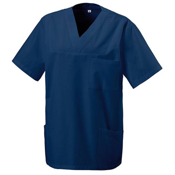 EXNER Unisex-Schlupfkasack / OP-Kasack -273-75-31- Farbe navy, bis 7XL, Mischgewebe