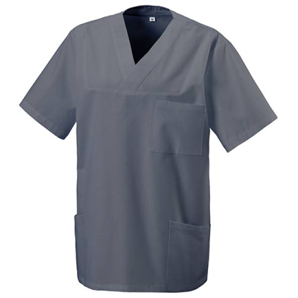 EXNER Unisex-Schlupfkasack / OP-Kasack -273-75-19- Farbe graphit, bis 7XL, Mischgewebe