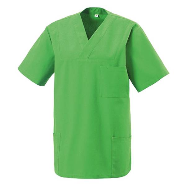 EXNER Unisex-Schlupfkasack / OP-Kasack -273-75-79- Farbe lemon green, bis 7XL, Mischgewebe