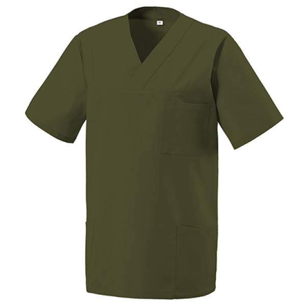 EXNER Unisex-Schlupfkasack / OP-Kasack -273-75-77- Farbe olive, Mischgewebe