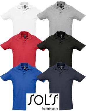 SOL´S PIQUE-POLO -SPRING II- extra heavy, bis zu Gr. 5XL