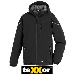Exclusiv-Softshell-Winter-Jacke -TEXXOR VAIL 4138-, Stretch, wasserdicht, winddicht, atmungsaktiv