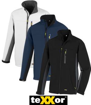 Exclusiv-Softshell-Jacke -TEXXOR SKAGEN-, Stretch, wasserdicht, winddicht, atmungsaktiv