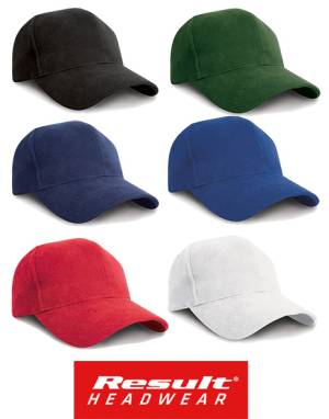 RESULT Six Panel PRO-STYLE- Cap -RC025X- gebürstet, extra heavy, 350-Gramm-Qualität