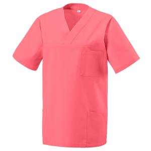 EXNER Unisex-Schlupfkasack / OP-Kasack -273-75-39- Farbe coral, Mischgewebe