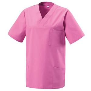 EXNER Unisex-Schlupfkasack / OP-Kasack -273-75-43- Farbe hot pink, bis 7XL, Mischgewebe