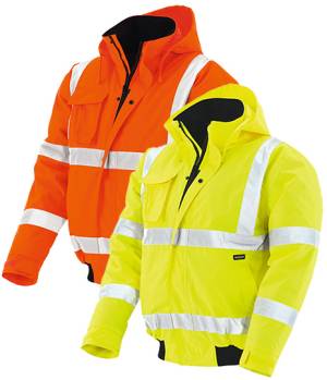 TEXXOR Warnschutz-Winter-Blouson -WHISTLER 4118/4119- wasserdicht, winddicht, Steppfutter
