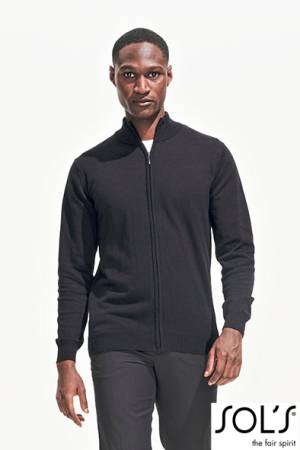 SOL´S HERREN-CARDIGAN / STRICKJACKE -L413- 