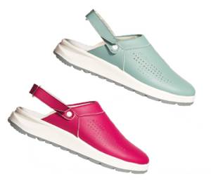ACTIVE CLOG-OB PERFORIERT MIT KLETTVERSCHLUSS -ABEBA 814018 - 824018 -