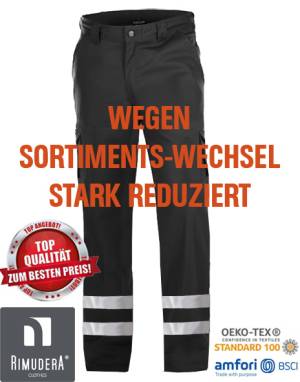 CARGOHOSE / EINSATZHOSE -LAVINIA REFLEX- perfekter Tragecomfort, je Bein 2 Rundum-Reflexstreifen, viele durchdachte Details, exklusiv nur bei uns