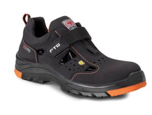 S1P-COMFORT-SICHERHEITS-SANDALE -CHARON ESD- Grösse 39 - Auslaufmodell - metallfrei