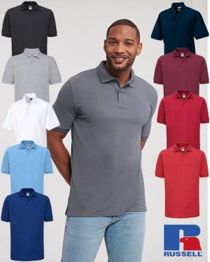 RUSSELL PREMIUM POLO-SHIRT -R-599M/Z599- Mischgewebe, extra heavy, EASY-Care