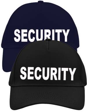 PREMIUM SECURITY FIVE-PANEL-CAP MIT FRONTDRUCK SECURITY