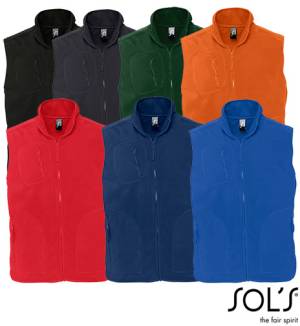 FLEECE-WESTE -SOL`S L741- sehr warm, antipilling