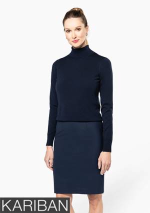 KARIBAN PREMIUM DAMEN-ROCK -PK5001- Stretch