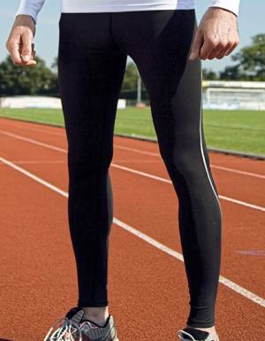 SPIRO SPORT-LEGGINGS -BODYFIT BASE LAYER RT251M- Stretch, atmungsaktiv