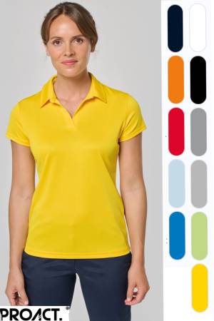 PROACT PREMIUM-DAMEN-FUNKTIONS-POLO -COOLPLUS® PA483- atmungsaktiv, schnell trockned, perfekter Tragecomfort