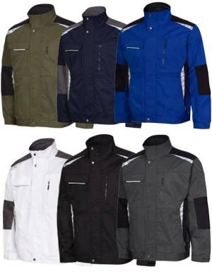 LEIKATEX PROFI-ARBEITS-BLOUSON-JACKE -WORK- UV-Schutz 50+, hervorragender Tragecomfort, hochwertige Qualität