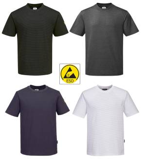 ESD-T-SHIRT - PORTWEST AS20 - antistatisch, bis Gr. 5XL