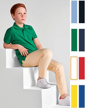 ROLY KINDER-PREMIUM-POLO-SHIRT -STAR RY6638K- für Kinder ab 2 Jahren, TOP-Premium-Qualität