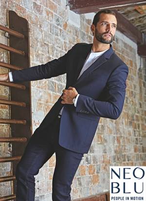 NEOBLU PREMIUM HERREN-SAKKO -NB3164 MARIUS- Eleganz aus Paris, bis Gr. 66