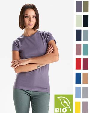 ROLY-ECO DAMEN-BIO-T-SHIRT -BREDA RY6699- Bio-Baumwolle, super Tragecomfort