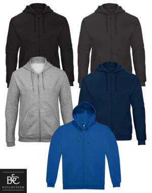 ALLROUND-KAPUZEN-SWEAT-JACKE -WG009 - ID.224 FULL ZIP- bewährte und komfortable Qualität