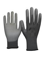 Nylon Strickhandschuh -6205- mit PU-Beschichtung, Einzel-Paar-Abnahme