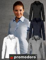 Deluxe-Poplin-Langarm-Bluse -Promodoro 6315 beste Markenqualität zum TOP-Preis