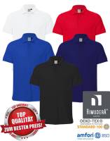 RIMUDERA Exclusives Polo-Shirt -R-POLO- Mischgewebe, extra bequemer Tragecomfort, Top-Qualitaet, Top-Preis, Größen XXS - 6XL