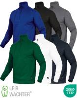 LEIBWÄCHTER -Exclusiv-Zip-Sweat-Shirt -FLEXR- Brusttasche, Top-Qualität, hoher tragekomfort, Stretch, atmungaktiv