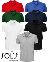 SOL´S BIO-PIQUE-POLO-SHIRT PLANET MEN- 100% zertifizierte Bio-Baumwolle, bis zu Gr. 5XL