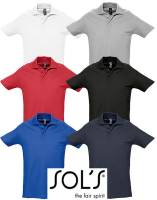 SOL´S PIQUE-POLO -SPRING II- extra heavy, bis zu Gr. 5XL