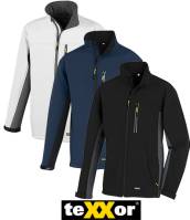 Exclusiv-Softshell-Jacke -TEXXOR SKAGEN-, Stretch, wasserdicht, winddicht, atmungsaktiv