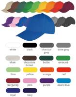 RESULT Six Panel Low Profile Cap -RC081X- 280-Gramm-Qualität