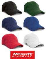 RESULT Six Panel PRO-STYLE- Cap -RC025X- gebürstet, extra heavy, 350-Gramm-Qualität
