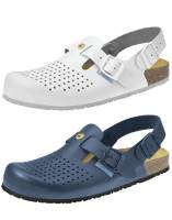 NATURE ESD-CLOG-OB GLATTLEDER PERFORIERT MIT SCHNALLENVERSCHLUSS -ABEBA 4045 - 4050 - 
