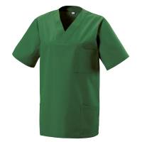 EXNER Unisex-Schlupfkasack / OP-Kasack -273-75-70- Farbe flaschengrün, bis 7XL, Mischgewebe