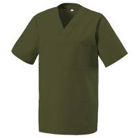 EXNER Unisex-Schlupfkasack / OP-Kasack -273-75-77- Farbe olive, Mischgewebe