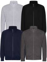 JUST HOODS REMIUM-SWEAT-JACKE -AWDIS CAMPUS FULL ZIP JH147- Stehkragen, extra heavy