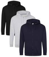 JUST HOODS PREMIUM-KAPUZEN-SWEAT-JACKE -AWDIS ZOODIE FULL ZIP JH050- bis Gr. 5XL