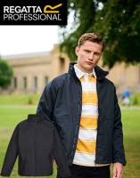 REGATTA Premium Dienst-Jacke / Dienst-Blouson -HUDSON TRA301- wasserdicht, winddicht, gefüttert, Kapuze