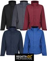 REGATTA DIENST-JACKE / DIENST-BLOUSOUN -DOVER TRW297- XXS -6XL (auch für Damen), wasserdicht, winddicht, gefüttert, Kapuze