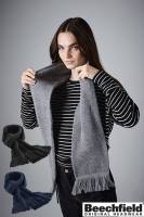 BEECHFIELD Classic Knitted Scarf  / Strickschal -B470-