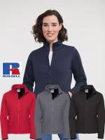 RUSSELL Damen-Premium-Softshell-Jacke -Z040F-, hoch atmungsaktiv, wasserdicht, winddicht