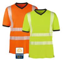 4PROTECT UV-Warnschutz-T-Shirt -MIAMI- UV-Schutz 50+, bis Gr. 6XL
