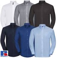 RUSSELL Premium-Oxford-Langarm-Hemd -932M-, 70% Baumwolle, EASY-Care, bis 6XL