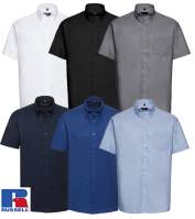 RUSSELL Premium-Oxford-Kurzarm-Hemd -933M-, 70% Baumwolle, EASY-Care, bis 6XL